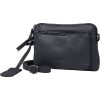 Burkely Lush Lucy sötétkék női bőr mini válltáska, crossbody 18 x 13 cm