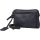 Burkely Lush Lucy sötétkék női bőr mini válltáska, crossbody 18 x 13 cm