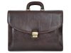 Pierre Cardin 1003 RM02 barna férfi bőr aktatáska 42 x 31 x 13 cm