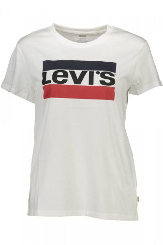 LEVI'S WHITE WOMAN RÖVID UJJÚ PÓLÓ XL