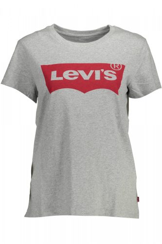 LEVI'S NŐI RÖVID UJJÚ PÓLÓ SZÜRKE L