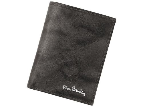 Pierre Cardin FOSSIL TILAK12 326 RFID szürke férfi bőr pénztárca 10 x 12,7 cm