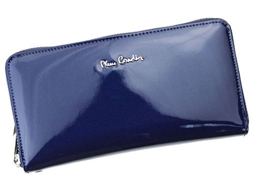 Pierre Cardin 05 LINE 119 kék női bőr pénztárca 20 x 10,5 cm