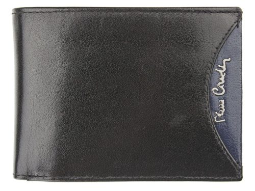 Pierre Cardin TILAK29 8805 RFID fekete férfi bőr pénztárca 12,5 x 9,5 cm