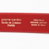 Pierre Cardin PSN 6210 fekete férfi bőr öv 4 cm