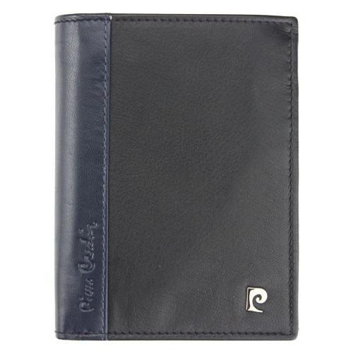 Pierre Cardin TILAK30 326 fekete férfi bőr pénztárca 10,5 x 12,7 cm