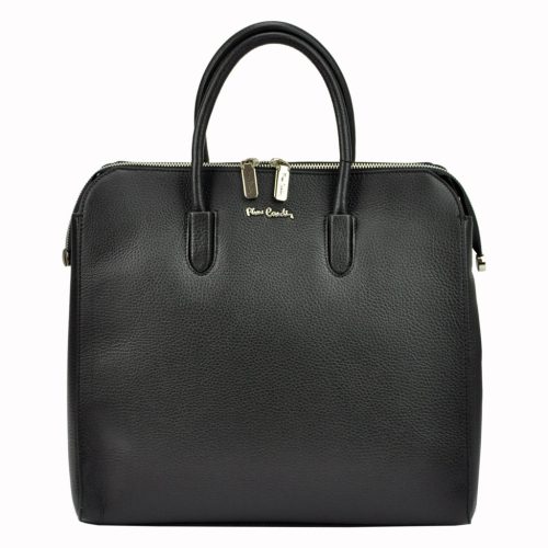 Pierre Cardin 55045 TSC   fekete női bőr kézitáska 34 x 31.5 x 17 cm