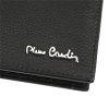 Pierre Cardin fekete férfi bőr pénztárca, RFID 12 × 9,5 cm