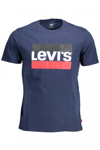 LEVI'S FÉRFI KÉK RÖVID UJJÚ PÓLÓ XL