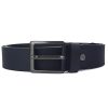 Pierre Cardin PSN 6212 navy férfi bőr öv 4 cm