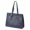 Pierre Cardin 5333 EDF navy női bőr kézitáska 37.5 x 30 x 15 cm