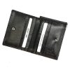 Rovicky CPR-034-BAR RFID fekete férfi bőr pénztárca 8 x 10,5 cm