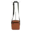 Pierre Cardin IZA304 barna férfi oldaltáska, válltáska 19 x 23 x 9 cm