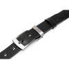 Peterson PTN 2600691 BLACK férfi bőr öv