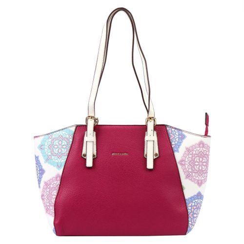 Pierre Cardin MS148 1006 magenta női táska 40 x 25 x 12 cm