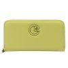 Pierre Cardin LADY68 8822 zöld női pénztárca 19 x 10 cm