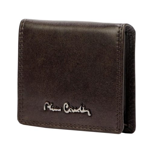 Pierre Cardin TILAK79 2238 barna férfi bőr pénztárca 8 x 7,5 cm