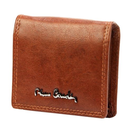 Pierre Cardin TILAK79 2238 konyak férfi bőr pénztárca 8 x 7,5 cm