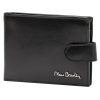 Pierre Cardin TILAK 51 8806A férfi bőr pénztárca, fekete RFID 12 × 9 cm