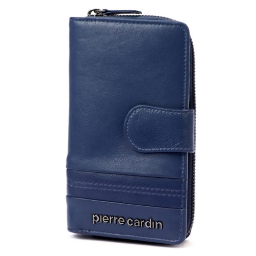 Pierre Cardin TILAK130 2202 navy női bőr pénztárca 9.5 x 17 x 3 cm