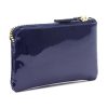 Mato Grosso 06030-32 navy női lakkbőr pénztárca RFID 12 x 7.5 x 2 cm