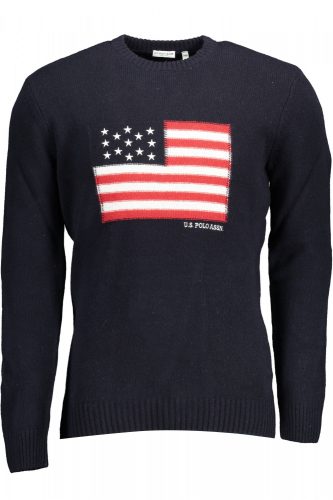 U.S. POLO férfi kék pulóver 2XL