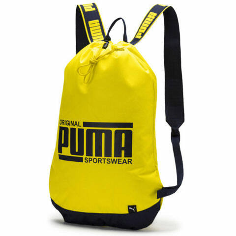 Puma citromsárga sportos hátizsák, sportzsák 30×48×19 cm