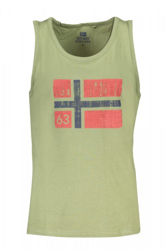 NORVÉGIA 1963-AS GREEN MEN'S TANK FELSŐ 2XL