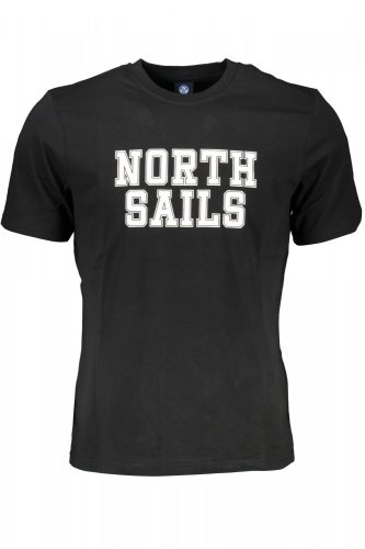 North Sails férfi fekete rövid ujjú póló 3XL