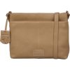 Burkely Soft Skylar barna színű női bőr oldaltáska, crossbody