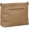 Burkely Soft Skylar barna színű női bőr oldaltáska, crossbody