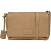 Burkely Soft Skylar barna színű női bőr oldaltáska, crossbody