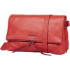 Burkely Rock Ruby piros női bőr oldaltáska, crossbody