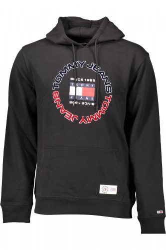 Tommy Hilfiger férfi fekete pulóver, pulcsi 2XL