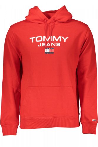 Tommy Hilfiger férfi piros pulóver, pulcsi XL