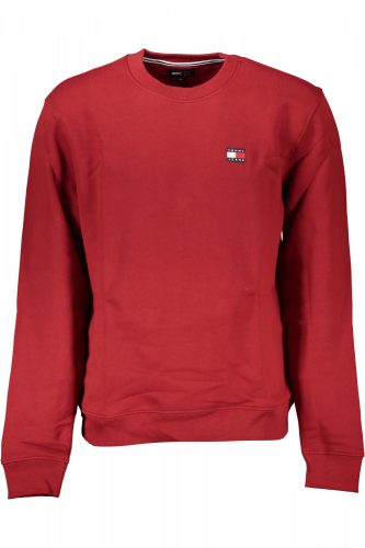 Tommy Hilfiger férfi piros pulóver, pulcsi XL