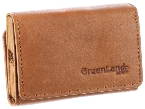 GreenLand Nature bőr kártyatartó RFID védelemmel 10 x 7 cm