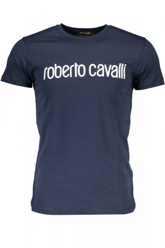 Roberto Cavalli férfi kék póló XL