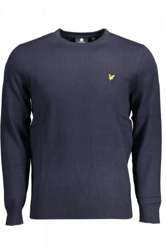 LYLE & SCOTT FÉRFI KÉK PULÓVER S