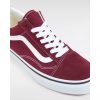 Vans UA Old Skool port royale/true white cipő, 34.5 / 3.5, bordó