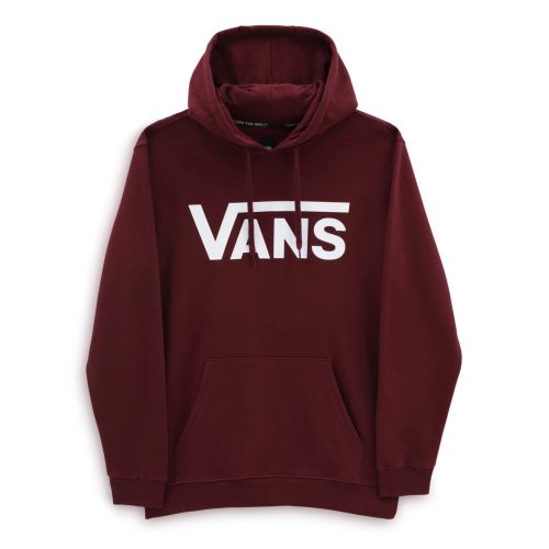 Vans MN CLASSIC PO HOODIE II PORT ROYALE/WHITE férfi pulóver, L, fehér