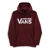 Vans MN CLASSIC PO HOODIE II PORT ROYALE/WHITE férfi pulóver, S, fehér