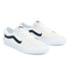 Vans UA SK8-Low CONTRAST WHITE/BLACK cipő, 36 / 4.5, fehér