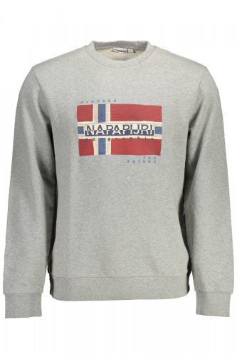 Napapijri férfi szürke pulóver 2XL