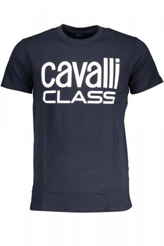 Cavalli Class férfi kék rövid ujjú póló 2XL