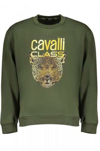 Cavalli Class férfi zöld pulóver S