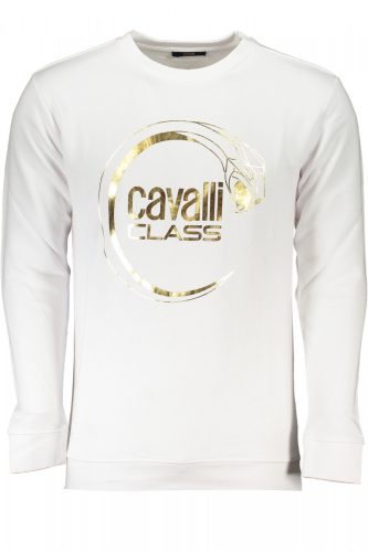 Cavalli Class férfi fehér pulóver 2XL