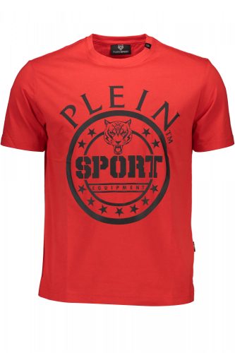 Plein Sport férfi piros póló 2XL