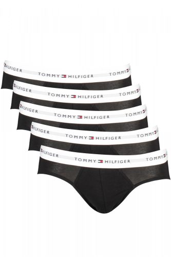 Tommy Hilfiger férfi fekete fecske alsó, 5 db-os szett