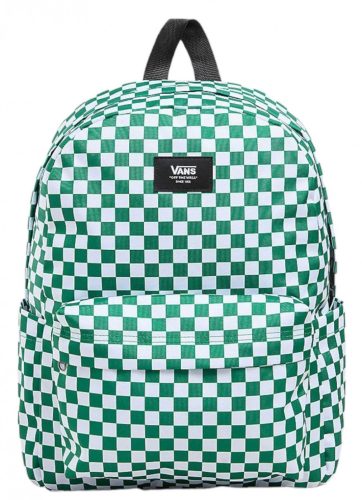 Vans Old Skool Grom Check Verdant Green hátizsák, 15"  39×25 cm